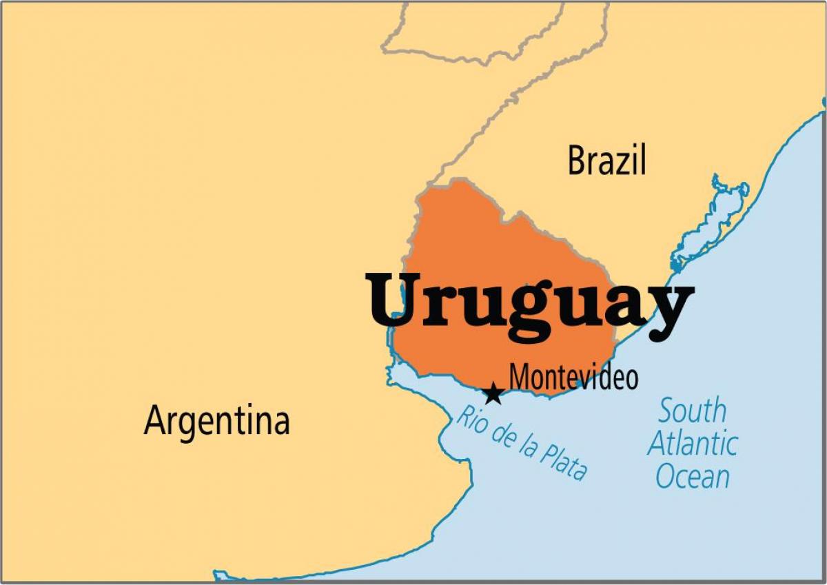Uruguay kapital kart